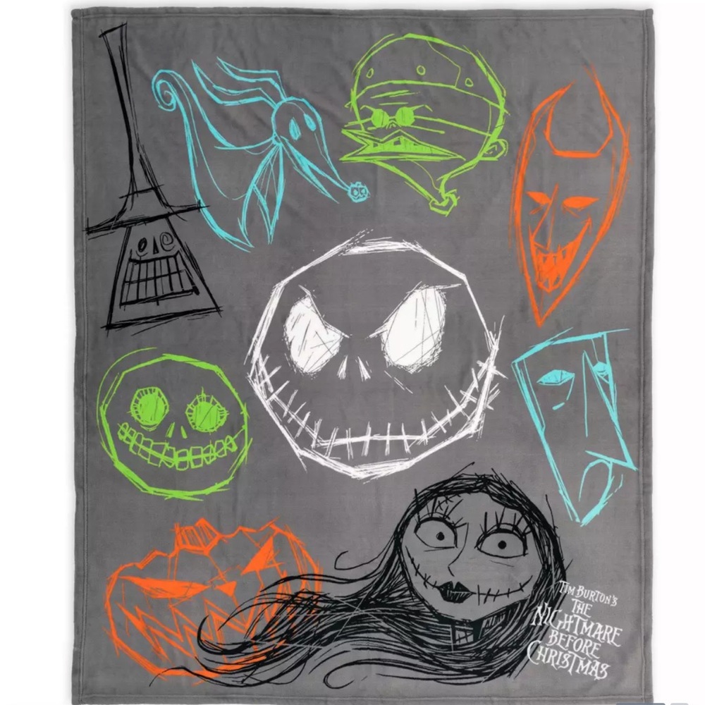 Disney The Nightmare Before Christmas Throw